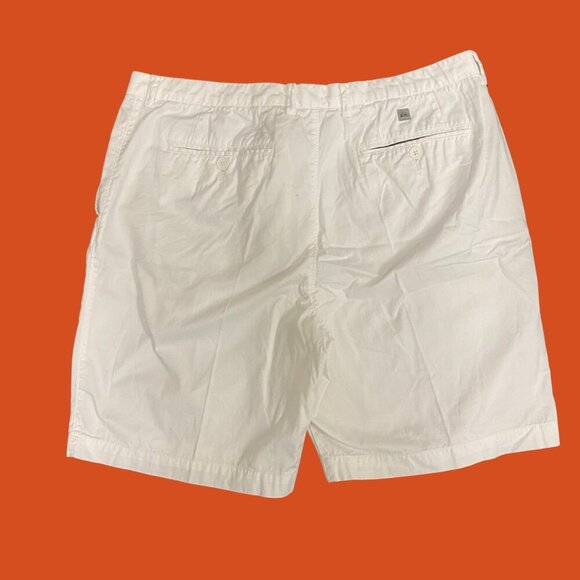 Quiksilver Waterman White Cotton Chino Shorts Men’s Size 40 Classic Fit - Picture 3 of 10